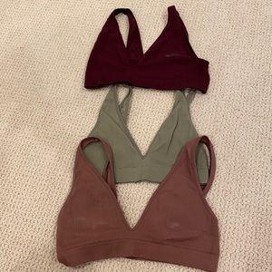 3 Pink bralette